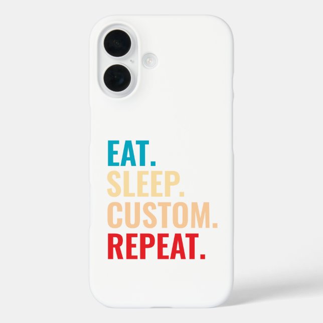 Setzen Sie den Personalisierten Text für den Schla Case-Mate iPhone Hülle (Rückseite)
