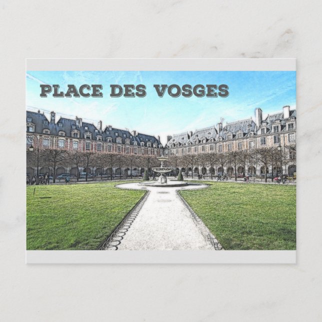 Setzen Sie DES Vosges Postkarte (Vorderseite)