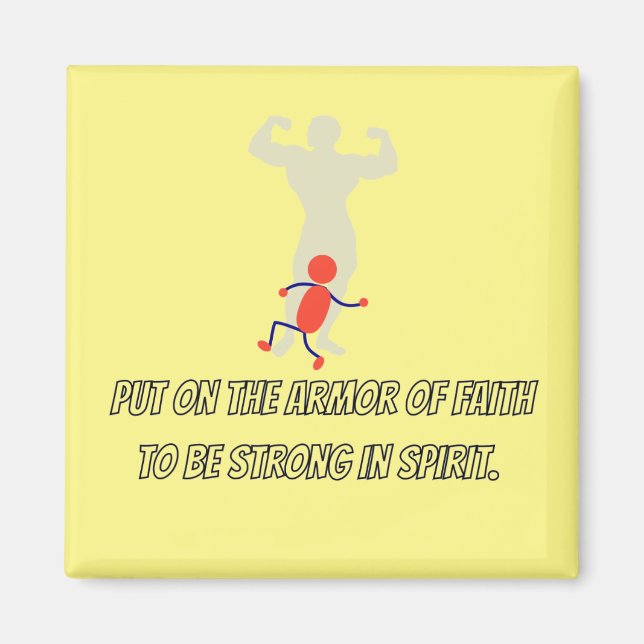 Setzen Sie die Rüstung des Glaubens auf, um im Gei Magnet (Vorne)