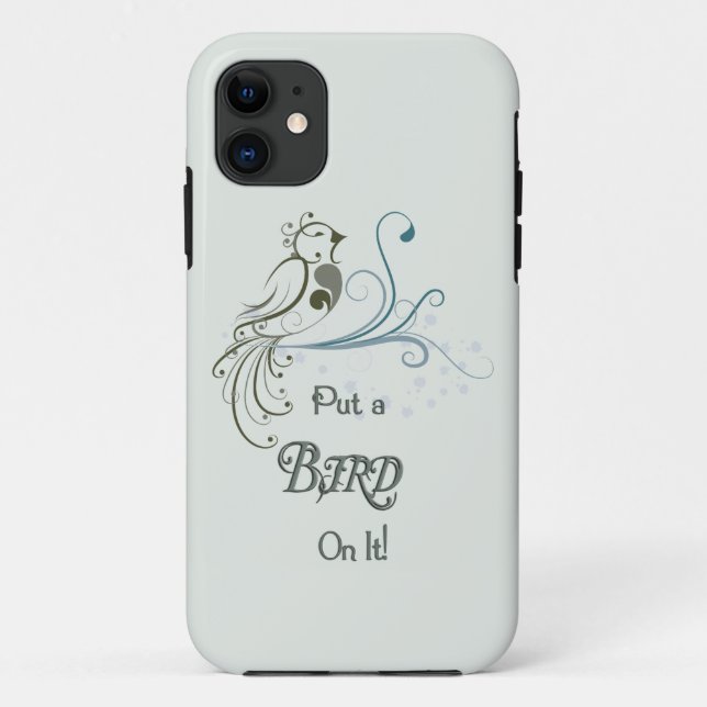 Setzen Sie einen Vogel auf ihn Case-Mate iPhone Hülle (Rückseite)