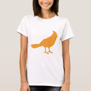 Setzen Sie einen Vogel auf ihn (Orange) T-Shirt
