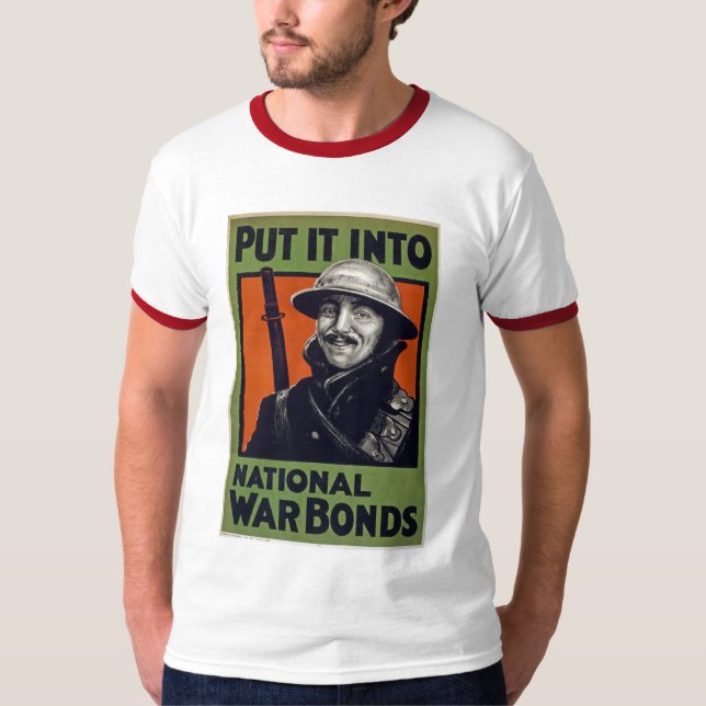 Setzen Sie es in Staatsanleihen aus dem nationalen T-Shirt (Vorderseite)