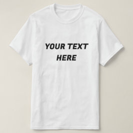 Setzen Sie Ihren Text auf das Hemd, leeres Shirt f
