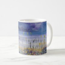 Setzen Sie leere Strand-Tasse Szenen-Tasse Jenny
