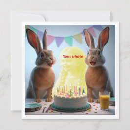 Setzen Sie mein Gesicht in das Bild, Hasen und Kin Karte