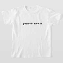 Setzen Sie mich in einen jungen T - Shirt