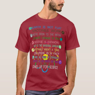 Setzen Sie sich für Science Cool Pro Science Graph T-Shirt
