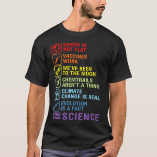 Setzen Sie sich für Wissenschaft ein 3 T-Shirt