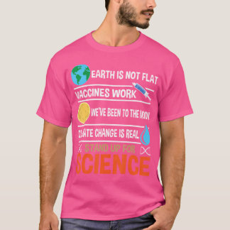 Setzen Sie sich für Wissenschaft ein - die Astrono T-Shirt