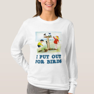 Setzen Sie sich heraus für Vögel (Kinder) T-Shirt