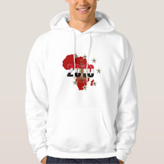 Setzt Stern 2010 Afrika-Karte 7 7 Zeit Hoodie
