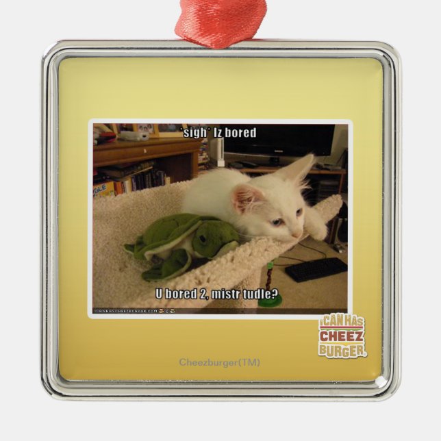 Seufzer. Iz bohrte Silbernes Ornament (Vorne)