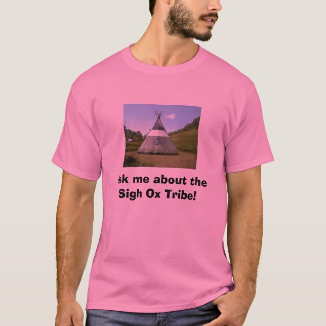 SEUFZER-OCHSE Stamm T-Shirt (Vorderseite)