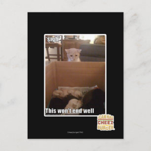 Seufzer Postkarte