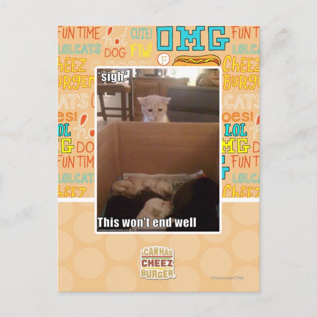 Seufzer Postkarte (Vorderseite)