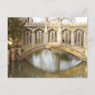 Seufzerbrücke, Cambridge, England Postkarte