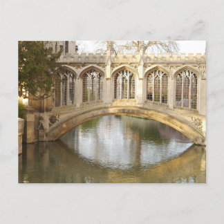 Seufzerbrücke, Cambridge, England Postkarte