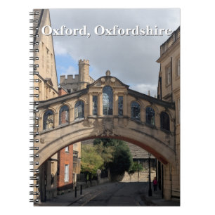 Seufzerbrücke in Oxford Notizblock