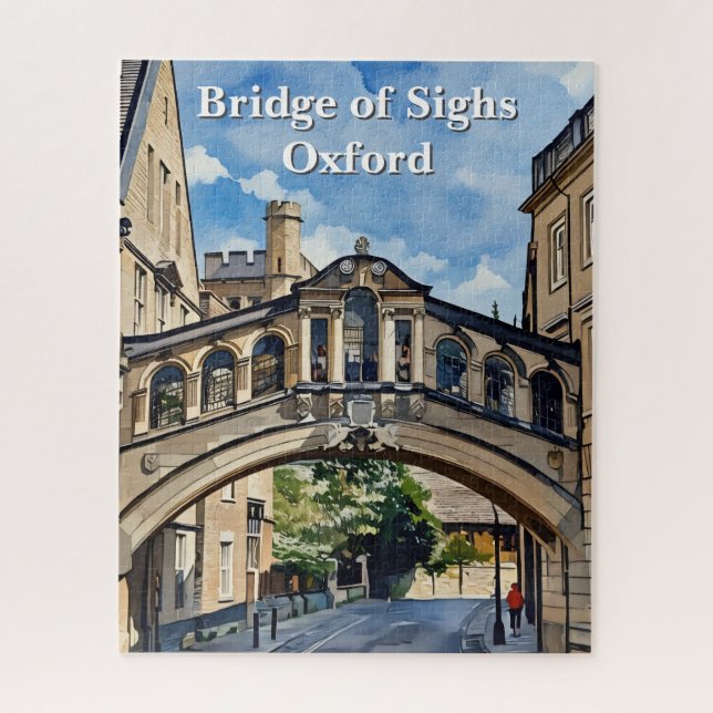 Seufzerbrücke in Oxford Puzzle (Vertikal)