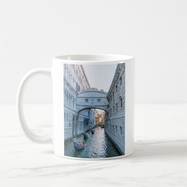 Seufzerbrücke Venedig Italien Kaffeetasse (Links)