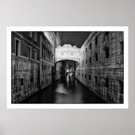 Seufzerbrücke - Venedig/Italien Poster