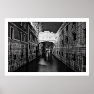 Seufzerbrücke - Venedig/Italien Poster