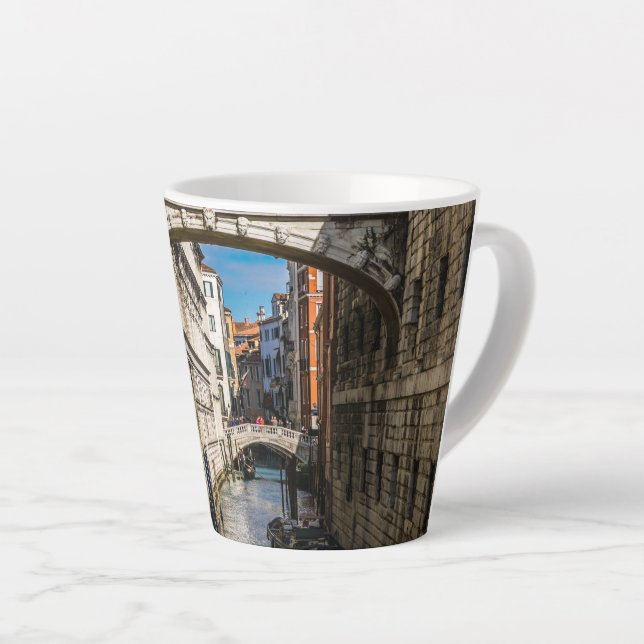 Seufzerbrücke, Venezia, Italien Milchtasse (Rechte Ecke)