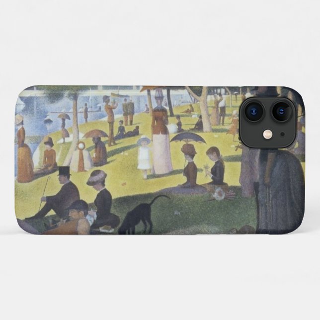Seurat Case-Mate iPhone Hülle (Rückseite (Horizontal))