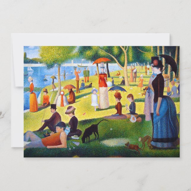 Seurat: Ein Sonntag in La Grande Jatte (Vorderseite)