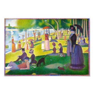 Seurat La Grande Jatte Print Fotodruck