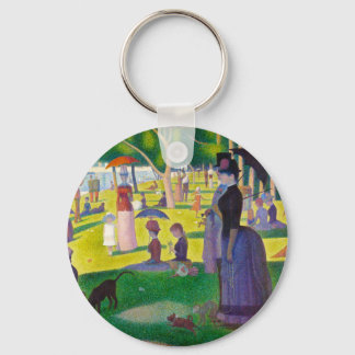 Seurat La Grande Jatte Schlüsselkette Schlüsselanhänger