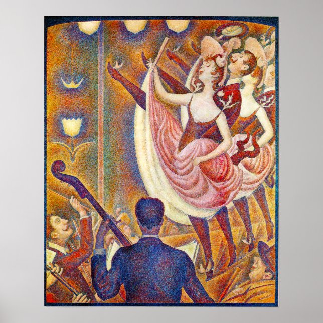 Seurat Le Chahut Poster (Vorne)