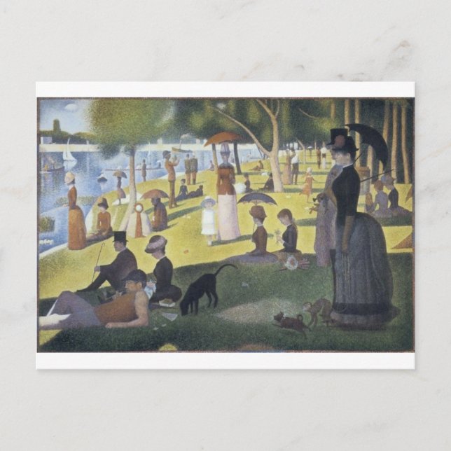 Seurat Postcard Postkarte (Vorderseite)