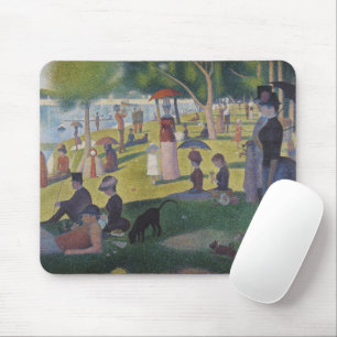 Seurat Sonntag La Grande Jatte Fine Art Mousepad