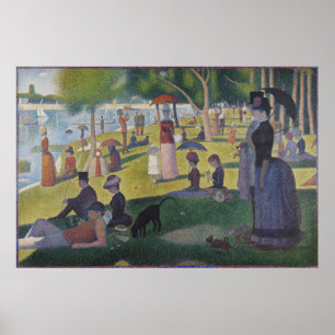 Seurat Sonntag La Grande Jatte Kunstwerk Poster