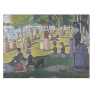 Seurat Sonntag La Grande Jatte Kunstwerk Tischdecke