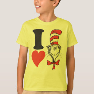 Seuss Valentine  Ich höre die Katze im Hut T-Shirt