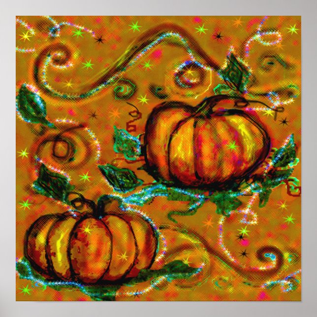 Seveenies verzauberter Patch Poster (Vorne)