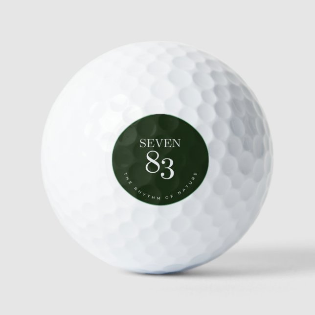 Seven83 Signature Logo Golfbälle  (Vorderseite)