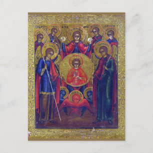 Seven Archangels, Eastern Orthodoxe Christliche Ku Postkarte