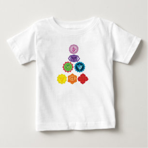 Seven Chakra Yoga Baby Kleinkind Long Sleeve T - S T-shirt