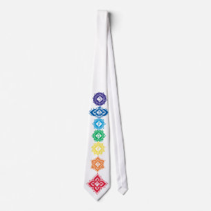 Seven Chakras 7 Krawatte