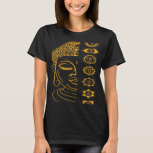 Seven Chakras Heiliger Buddha T-Shirt