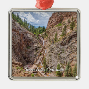 Seven Falls Colorado Premium Ornament