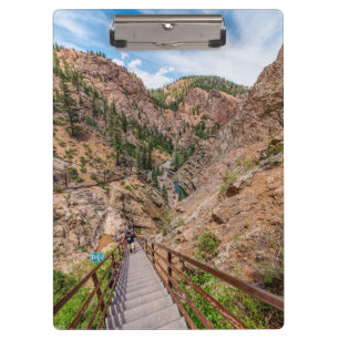 Seven Falls Stairs Clipboard Klemmbrett