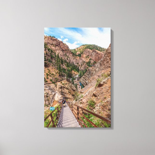 Seven Falls Stairs Leinwand - Drucken (Vorderseite)
