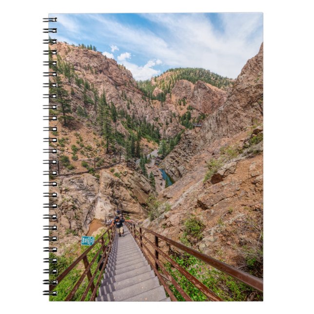 Seven Falls Stairs Looking.com: Notizblock (Vorderseite)