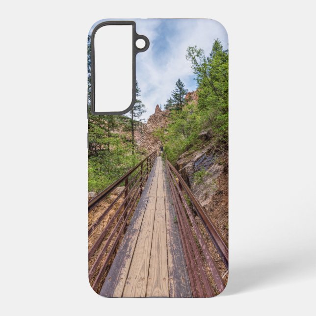 Seven Falls Walkway Bridge Samsung Handy Case Galaxy Hülle (Rückseite)