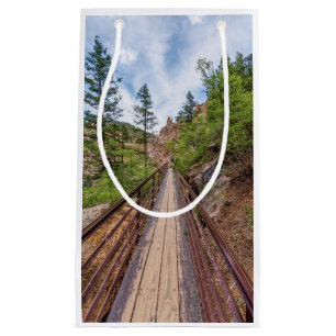 Seven Falls Walkway Bridge Tall Geschenktasche Kleine Geschenktüte