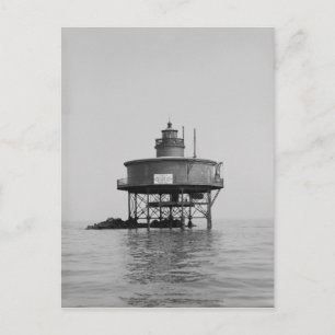 Seven Foot Knoll Lighthouse Postkarte